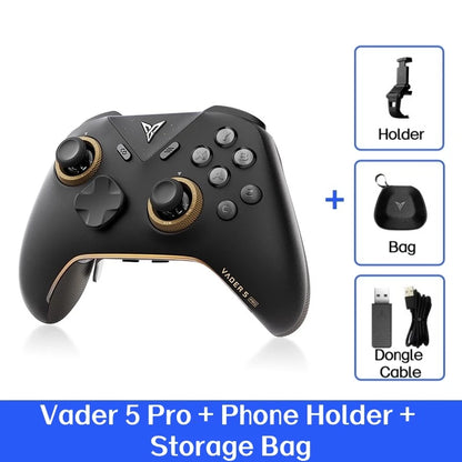 VADER 5 Pro Game Handle Freely Adjustable Tension FORCESWITCH Triggers Game Controller Multi-Support Pc/Ns/Mobile/Tv