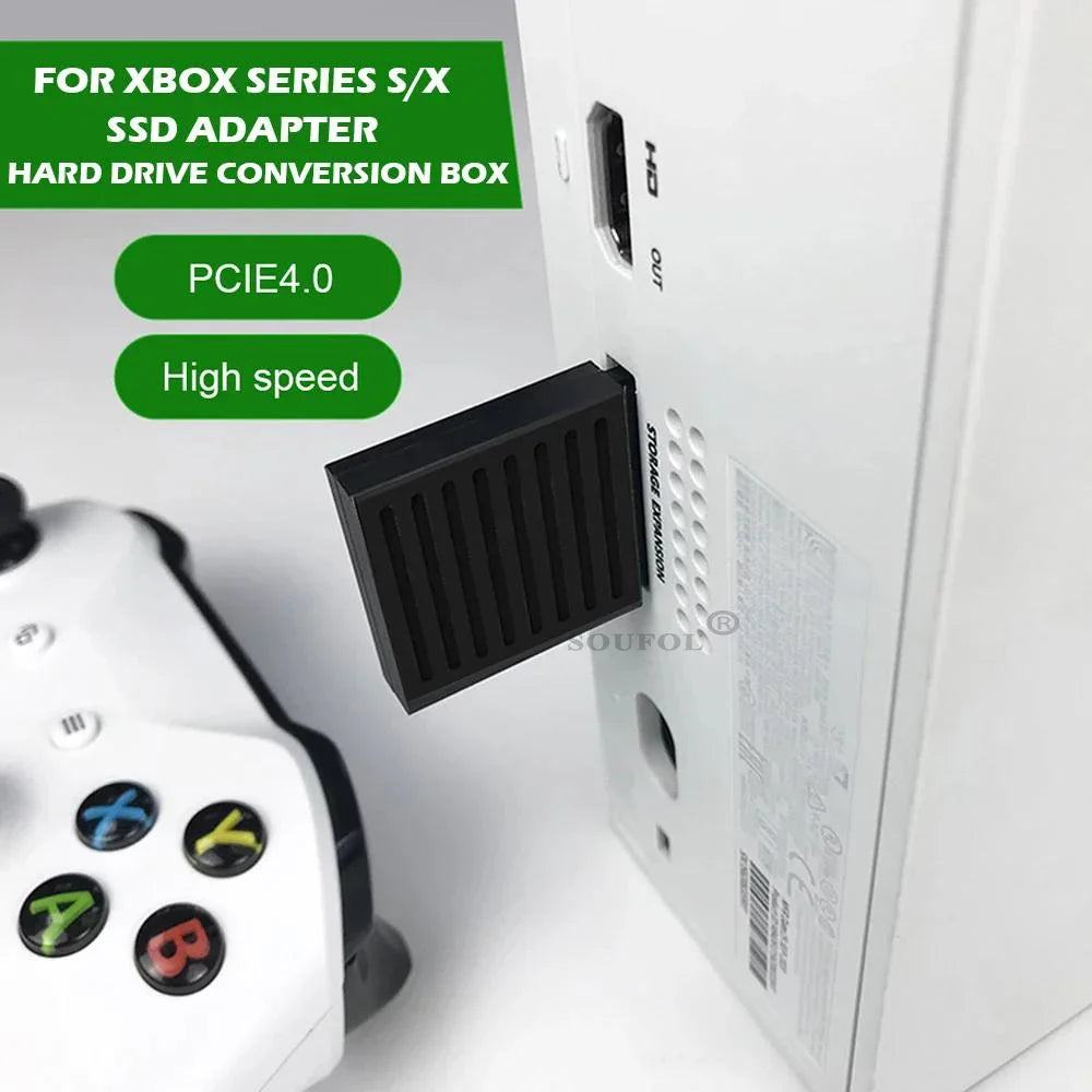 For Xbox Series X/S SSD Adapter Hard Drive Conversion Box M2 NVME 2230 PCIE4.0 Series Expansion Card Box Gaming Accessories