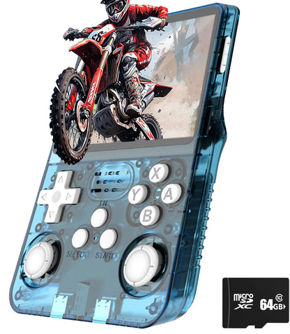 R36S Retro Video Game Console 3.5 Inch IPS Screen Linux System Handheld Game Consola Open Source Portable Game Player Boys Gift