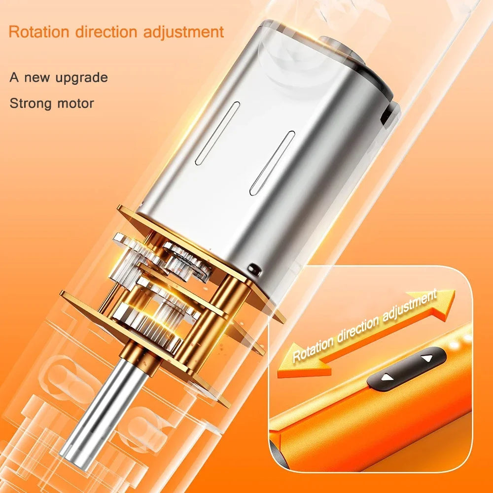Precision Power Tool Kit Electric Screwdriver Set Rechargeable Wireless Mini Small Bits for Mobile Cell Computer Repair