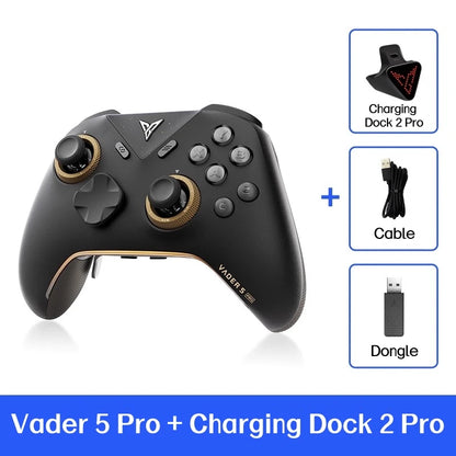 VADER 5 Pro Game Handle Freely Adjustable Tension FORCESWITCH Triggers Game Controller Multi-Support Pc/Ns/Mobile/Tv