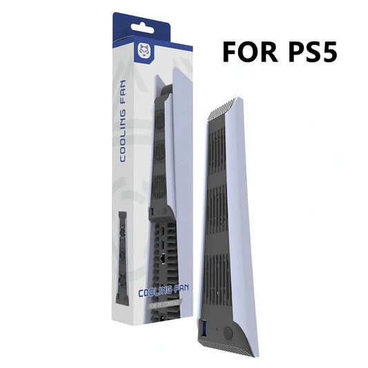 for PS5 and PS5 Slim Cooling System Cooling Fan for PS5 Slim and PS5 Cooling Fan Disc and Digital Console Cooling System