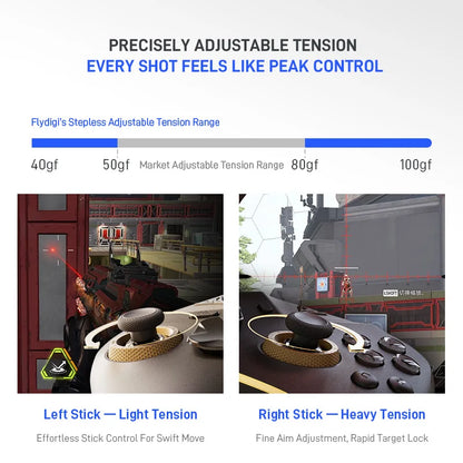 VADER 5 Pro Game Handle Freely Adjustable Tension FORCESWITCH Triggers Game Controller Multi-Support Pc/Ns/Mobile/Tv