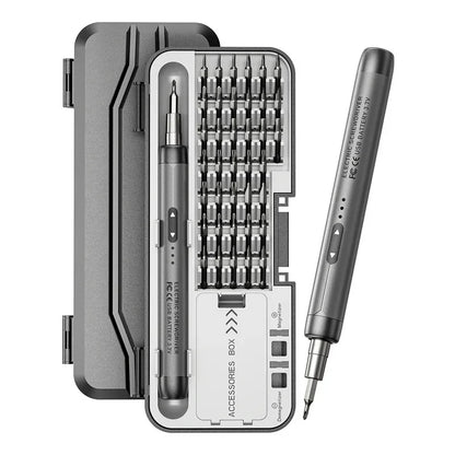 Precision Power Tool Kit Electric Screwdriver Set Rechargeable Wireless Mini Small Bits for Mobile Cell Computer Repair
