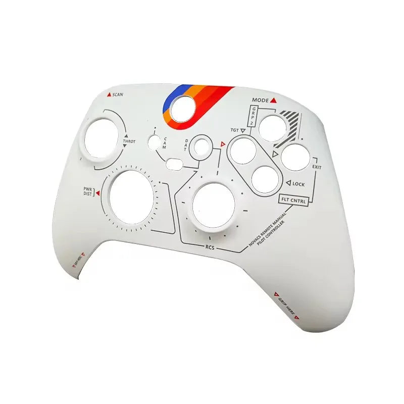 For Xbox One Series X Series S Controller Starfield Edition Full Housing Shell Faceplate Buttom Case Rear Handle Grips Buttons