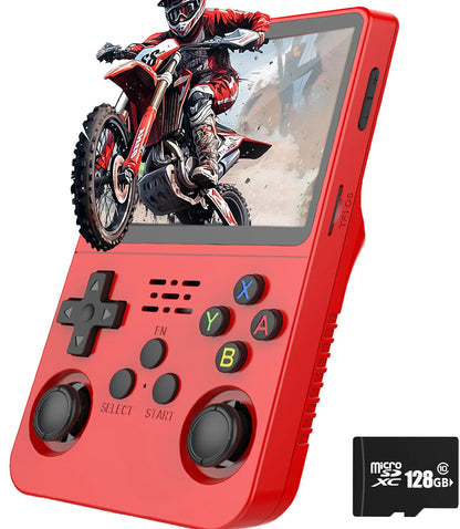R36S Retro Video Game Console 3.5 Inch IPS Screen Linux System Handheld Game Consola Open Source Portable Game Player Boys Gift