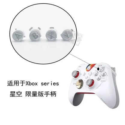 For Xbox One Series X Series S Controller Starfield Edition Full Housing Shell Faceplate Buttom Case Rear Handle Grips Buttons