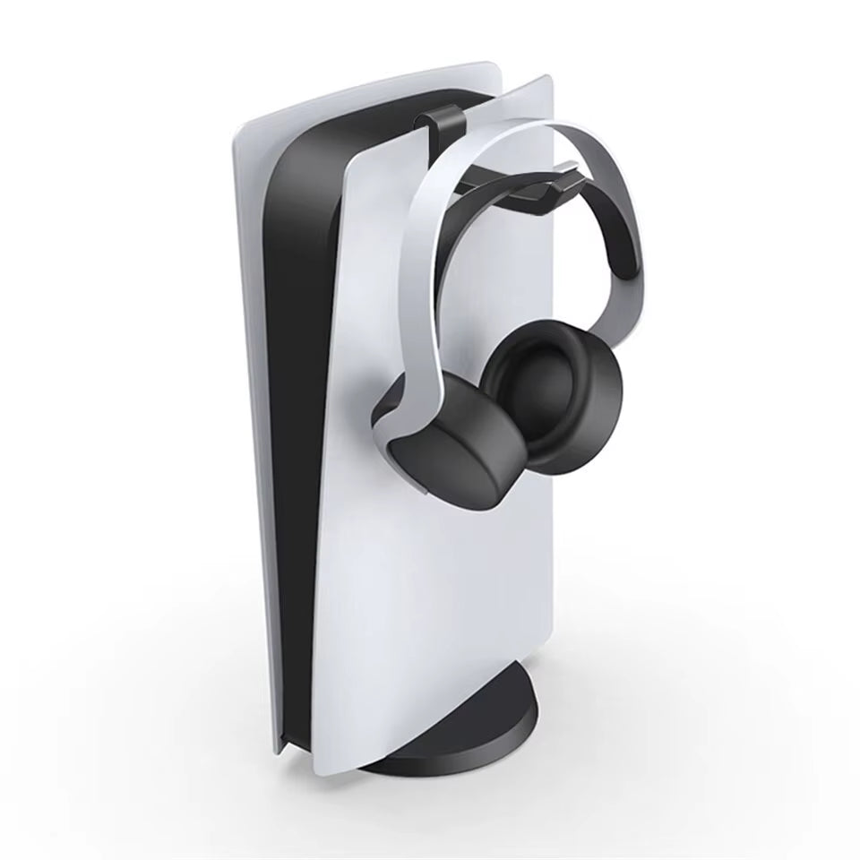 P512 Headphones Hanger Wall Mounted Gaming Headset Stand Rack for PS5 Console Game Accessories