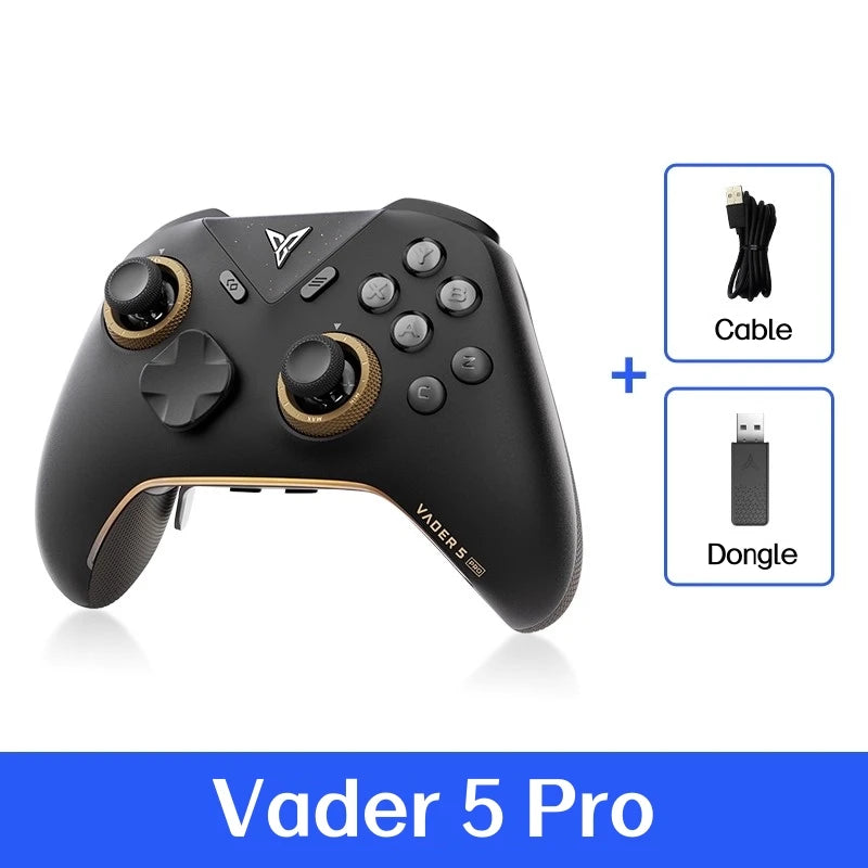 VADER 5 Pro Game Handle Freely Adjustable Tension FORCESWITCH Triggers Game Controller Multi-Support Pc/Ns/Mobile/Tv
