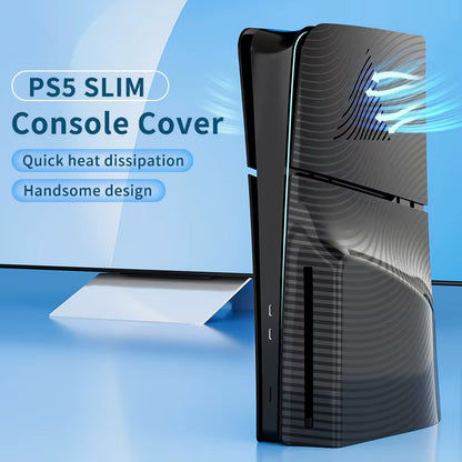 Premium ABS Replacement Shell Anti-Scratch Faceplate Protective Shell Cover F PS5 Slim Digital/Disc Edition Console Case