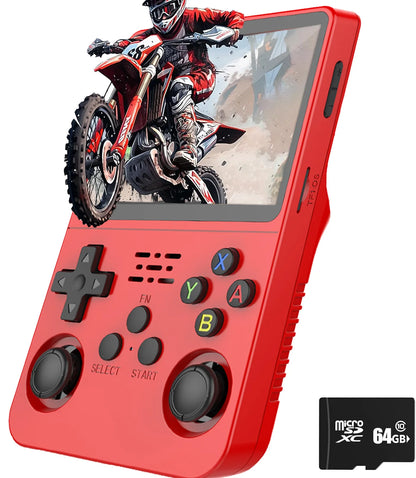 R36S Retro Video Game Console 3.5 Inch IPS Screen Linux System Handheld Game Consola Open Source Portable Game Player Boys Gift