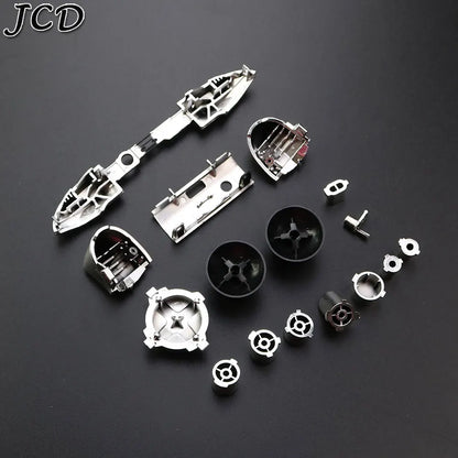 for Xbox Series X S Controller Chrome Buttons Kit L R LB RB Bumper Trigger Buttons Mod Kit Game Accessories